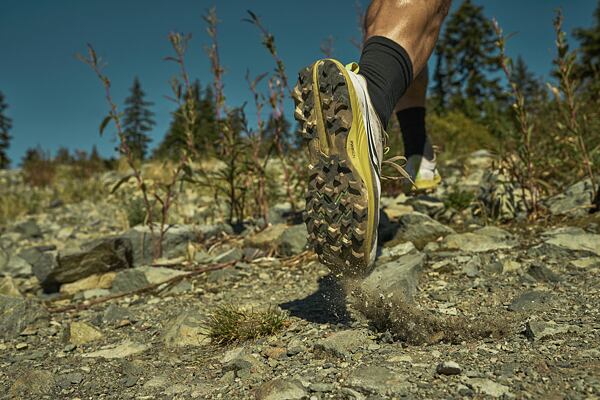 Boty Saucony při terénním běhu